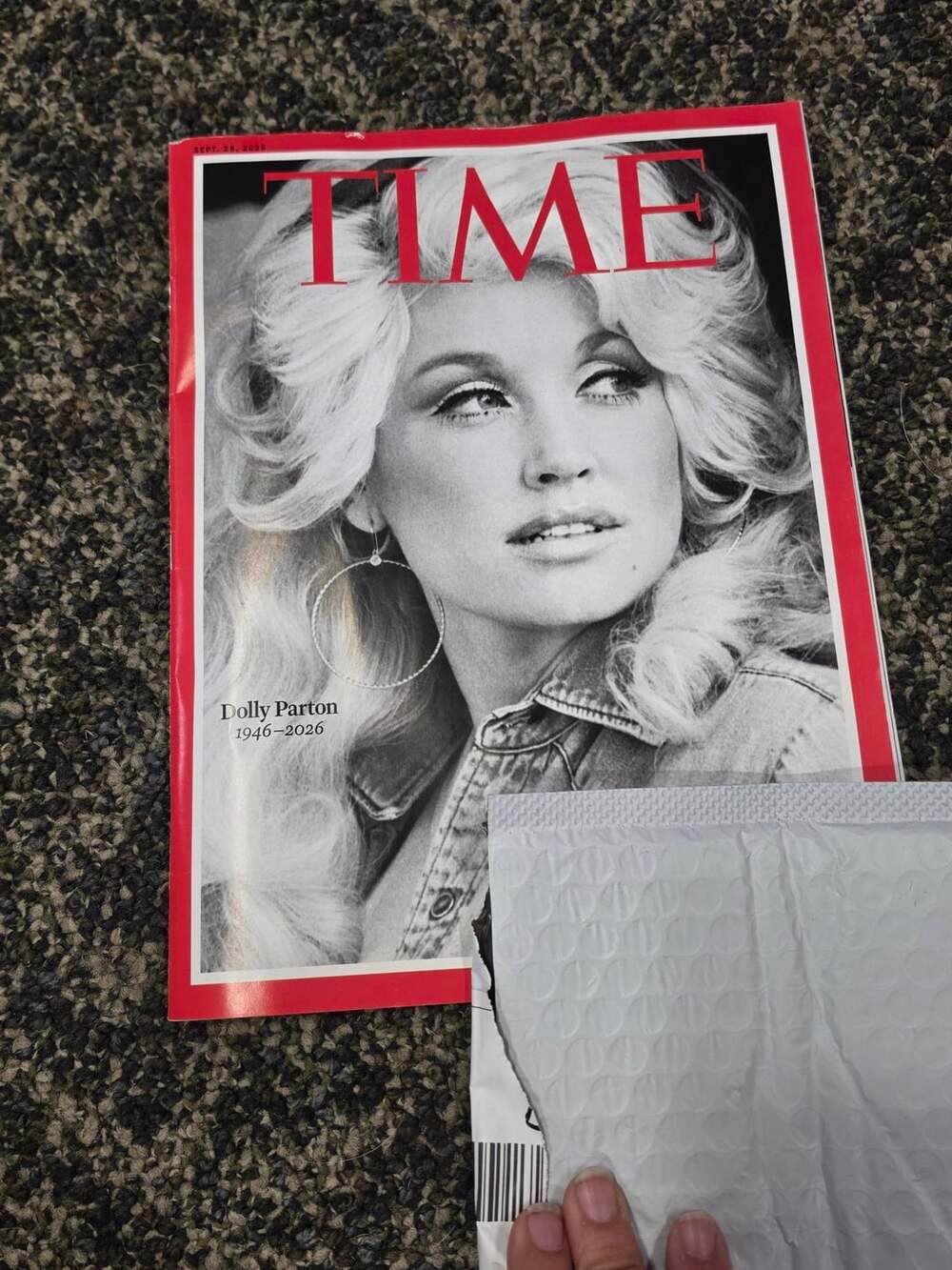 Time Magazine Dolly Parton Tribute Sept 28 2026